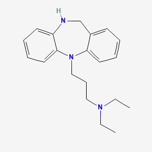 5H-DIBENZO(b,e)(1,4)DIAZEPINE, 10,11-DIHYDRO-5-(3-(DIETHYLAMINO)PROPYL)-