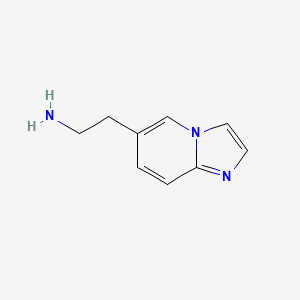 2-Imidazo[1,2-a]pyridin-6-ylethanamine