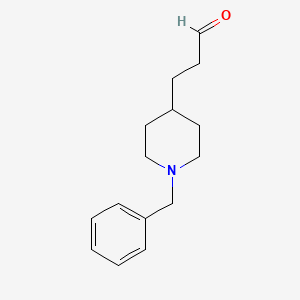 1-(Phenylmethyl)-4-piperidinepropanal