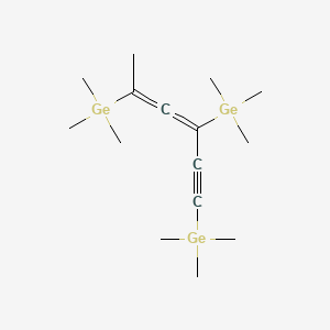 Germane, (1-methyl-1,2-pentadien-4-yne-1,3,5-triyl)tris[trimethyl-