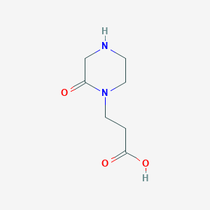 3-(2-Oxopiperazin-1-YL)propanoic acid