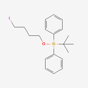 Silane, (1,1-dimethylethyl)(4-iodobutoxy)diphenyl-