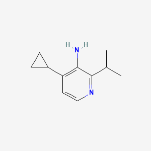 4-Cyclopropyl-2-isopropylpyridin-3-amine