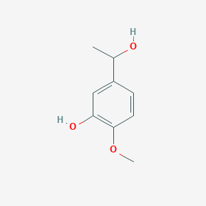 5-(1-Hydroxyethyl)-2-methoxyphenol