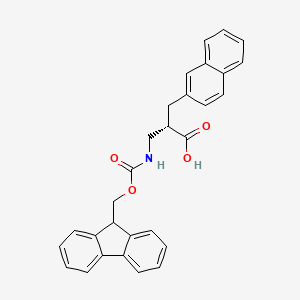 (s)-3-((((9h-Fluoren-9-yl)methoxy)carbonyl)amino)-2-(naphthalen-2-ylmethyl)propanoic acid