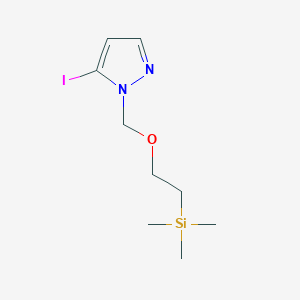 1H-Pyrazole, 5-iodo-1-[[2-(trimethylsilyl)ethoxy]methyl]-