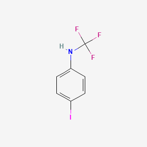 4-iodo-N-(trifluoromethyl)aniline