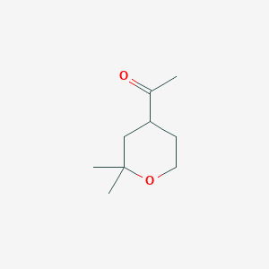 1-(2,2-Dimethyltetrahydro-2H-pyran-4-yl)ethan-1-one