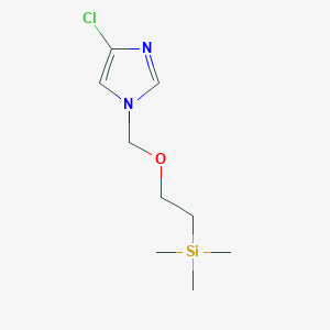 4-Chloro-1-((2-(trimethylsilyl)ethoxy)methyl)-1H-imidazole