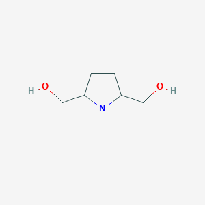 [5-(Hydroxymethyl)-1-methylpyrrolidin-2-yl]methanol