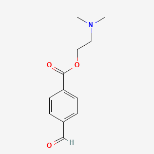 Benzoic acid, 4-formyl-, 2-(dimethylamino)ethyl ester