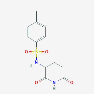 N-(2,6-Dioxopiperidin-3-yl)-4-methylbenzene-1-sulfonamide