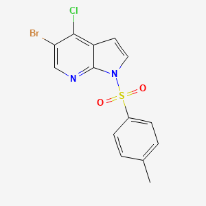 5-Bromo-4-chloro-1-tosyl-1H-pyrrolo[2,3-b]pyridine