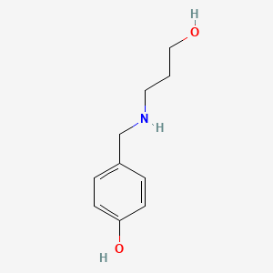 4-[[(3-Hydroxypropyl)amino]methyl]phenol