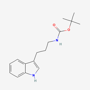 [3-(1H-lndol-3-yl)-propyl]-carbamic acid tert-butyl ester