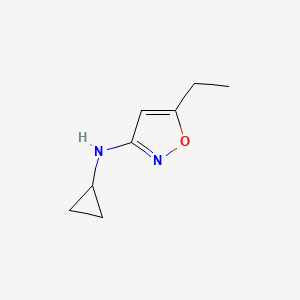 N-cyclopropyl-5-ethylisoxazol-3-amine