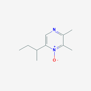 B139761 6-sec-Butyl-2,3-dimethylpyrazine 1-oxide CAS No. 143463-85-8