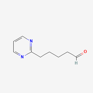 2-Pyrimidinepentanal