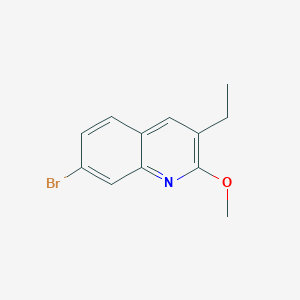 7-Bromo-3-ethyl-2-methoxyquinoline