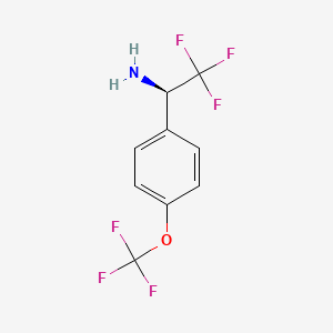 (R)-2,2,2-trifluoro-1-[4-(trifluoromethoxy)phenyl]ethylamine