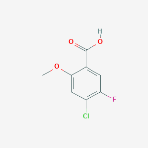 4-Chloro-5-fluoro-2-methoxybenzoic acid