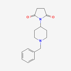 1-(1-Benzylpiperidin-4-yl)pyrrolidine-2,5-dione