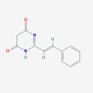 (E)-2-styrylpyrimidine-4,6(1H,5H)-dione