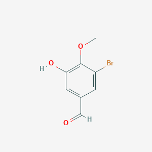 3-Bromo-5-hydroxy-4-methoxybenzaldehyde