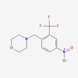 4-(4-Nitro-2-trifluoromethyl-benzyl)-morpholine