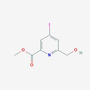 Methyl 6-(hydroxymethyl)-4-iodopicolinate