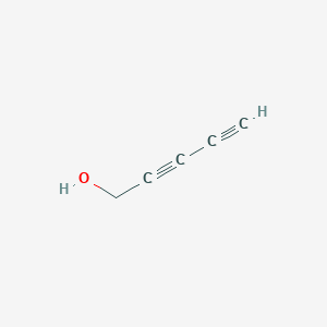 molecular formula C5H4O B13976522 2,4-Pentadiyn-1-ol CAS No. 41345-53-3