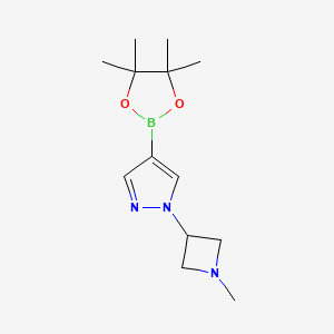 1-(1-Methyl-3-azetidinyl)-4-(4,4,5,5-tetramethyl-1,3,2-dioxaborolan-2-yl)-1h-pyrazole