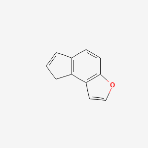 molecular formula C11H8O B13976799 8H-Indeno[5,4-b]furan CAS No. 4876-20-4