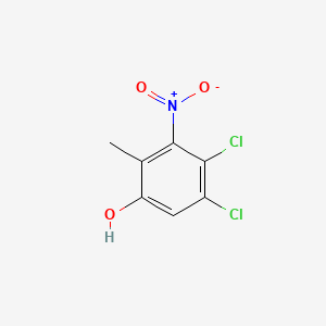 4,5-Dichloro-2-methyl-3-nitrophenol