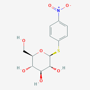 molecular formula C12H15NO7S B13976900 Para-nitrophenyl 1-thio-beta-d-glucopyranoside 