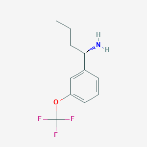 (S)-1-[3-(trifluoromethoxy)phenyl]butylamine