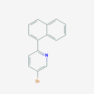 5-Bromo-2-(naphthalen-1-yl)pyridine