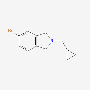 5-Bromo-2-(cyclopropylmethyl)isoindoline