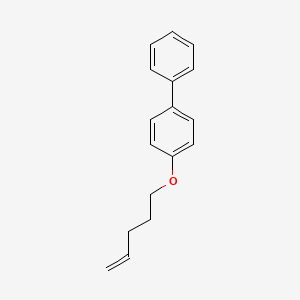 B1397723 4-[(Pent-4-en-1-yl)oxy]-1,1'-biphenyl CAS No. 648930-60-3