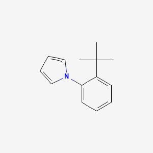 molecular formula C14H17N B1397731 1-(2-tert-Butylphenyl)-1H-pyrrole CAS No. 1355334-82-5