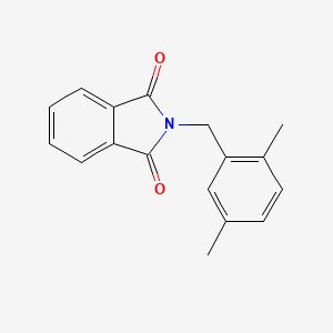 molecular formula C17H15NO2 B13977370 2-(2,5-Dimethyl-benzyl)-isoindole-1,3-dione CAS No. 202522-27-8