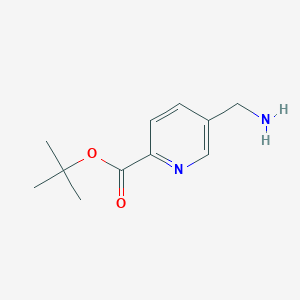 Tert-butyl 5-(aminomethyl)pyridine-2-carboxylate