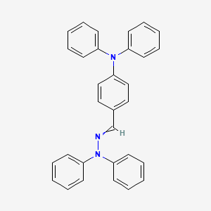 4-[(diphenylhydrazinylidene)methyl]-N,N-diphenylaniline