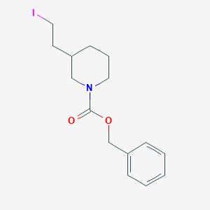 Benzyl 3-(2-iodoethyl)piperidine-1-carboxylate