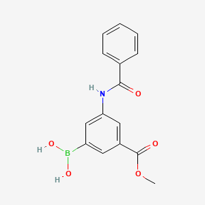 (3-Benzamido-5-methoxycarbonylphenyl)boronic acid