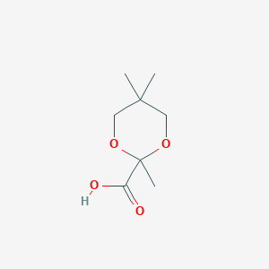 2,5,5-Trimethyl-1,3-dioxane-2-carboxylic acid