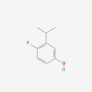 molecular formula C9H11FO B13977509 4-Fluoro-3-isopropylphenol 