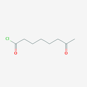 molecular formula C8H13ClO2 B1397752 7-Oxooctanoyl chloride CAS No. 56721-52-9