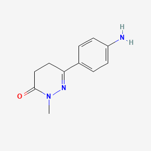 6-(4-Aminophenyl)-2-methyl-4,5-dihydropyridazin-3(2H)-one