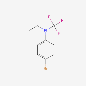 4-bromo-N-ethyl-N-(trifluoromethyl)aniline